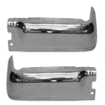 Bumper Face Bar Rear w/o Rear Object Sensors Chrome CAPA for Ford F-150 2009-2014