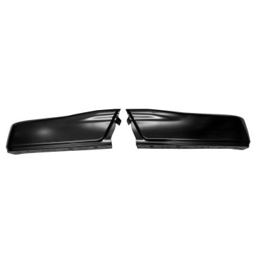 Bumper Face Bar Rear w/o Rear Object Sensors Primed CAPA for Ford F-150 2015-2020