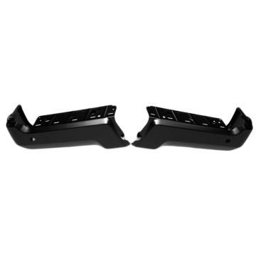 Bumper Face Bar Rear w/Parking Aid Sensors Primed for Ford F-250 Super Duty F-350 Super Duty F-450 Super Duty