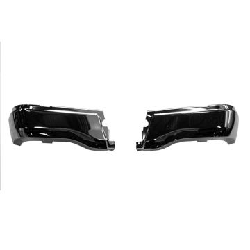 Bumper Face Bar Rear w/o Rear Parking Aid Chrome CAPA for Ford Ranger 2019-2023