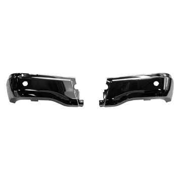 Bumper Face Bar Rear w/Rear Parking Aid Chrome CAPA for Ford Ranger 2019-2023
