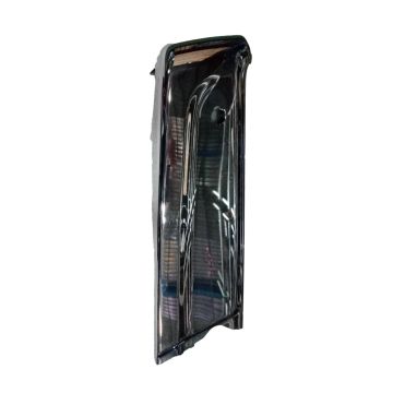 Bumper Face Bar Rear w/Rear Parking Aid w/o Active Park Assist Chrome CAPA for Ford F-150 2021-2024