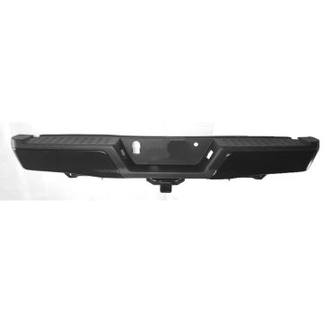 Bumper Assembly Rear w/o Rear Parking Aid w/Towing Pkg w/o Max Towing CAPA for Ford F-150 2015-2020