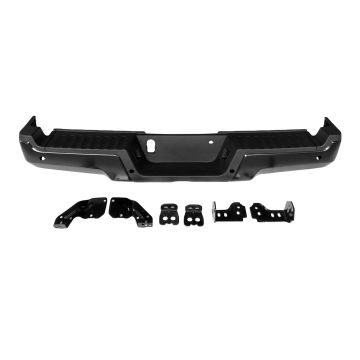 Bumper Assembly Rear w/Parking Aid Sensors for Ford F-250 Super Duty F-350 Super Duty
