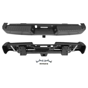 Bumper Assembly Rear w/Max Towing w/Parking Aid w/o Active Park w/Lamps for Ford F-150 2021-2024
