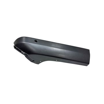 Bumper Extension Rear Right Outer w/Parking Assist Black CAPA for Ford Expedition Limited 2022-2024