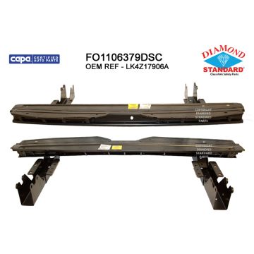 Bumper Cover Reinforcement Rear Low Roof CAPA for Ford Transit-150 2015-2019