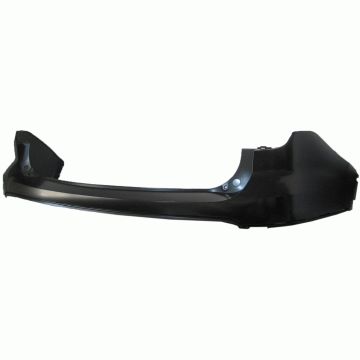 Bumper Cover Rear Upper w/o Rear Object Sensors Primed CAPA for Ford Explorer 2011-2015
