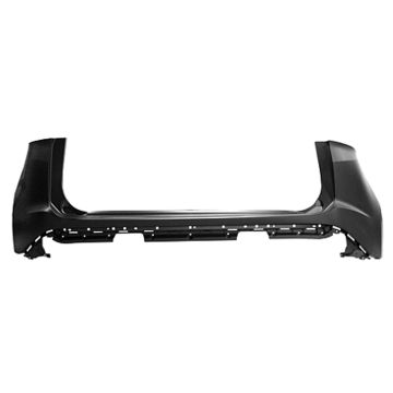 Bumper Cover Rear Upper w/o Active Park Assist Primed CAPA for Ford Edge Sport Titanium SE SEL 2015-2018