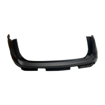 Bumper Cover Rear Upper w/o Active Park Assist Primed CAPA for Ford Edge Sport Titanium SE SEL 2015-2018