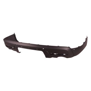 Bumper Cover Rear Lower w/Towing Pkg w/Rear Object Sensors Textured for Ford Explorer 2011-2015