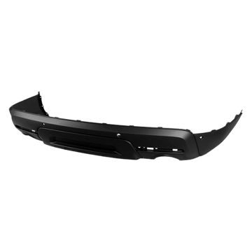 Bumper Cover Rear Lower w/o Towing Pkg w/Rear Object Sensors Textured CAPA for Ford Explorer 2011-2015