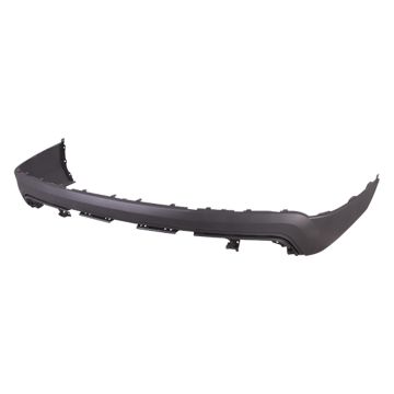 Bumper Cover Rear Lower w/o Active Park Assist Textured CAPA for Ford Explorer Police Interceptor Utility