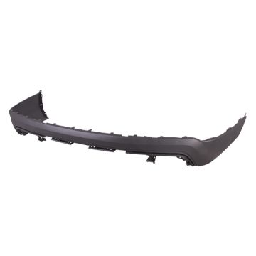 Bumper Cover Rear Lower w/o Active Park Assist Textured CAPA for Ford Explorer Police Interceptor Utility