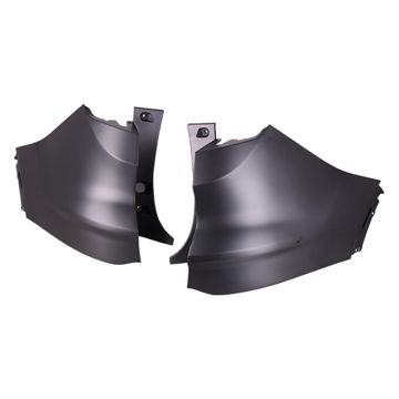 Bumper Cover Rear Left Primed CAPA for Ford Escape 2017-2019