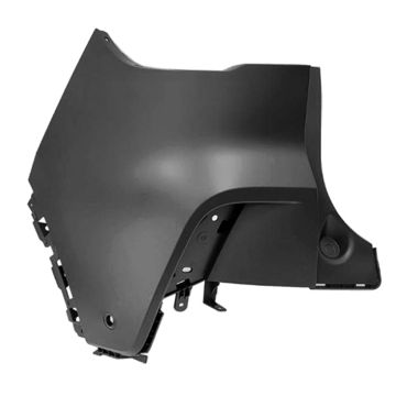 Bumper Cover Rear Left w/Active Park Assist Primed CAPA for Ford Escape 2020-2024