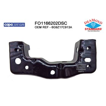 Bumper Bracket Rear Left CAPA for Ford Fusion Lincoln MKZ