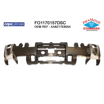 Bumper Impact Absorber Rear w/o Towing Pkg w/o Intelligent Access CAPA for Ford Flex 2010-2019