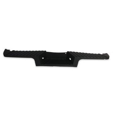 Bumper Step Pad Rear w/o Rear Object Sensors Black for Ford F-250 Super Duty F-350 Super Duty