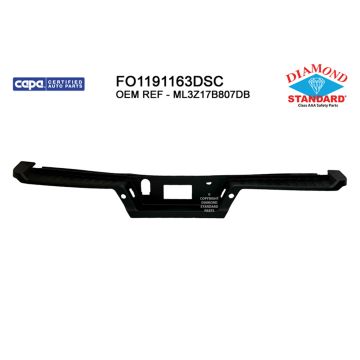 Bumper Step Pad Rear w/Towing Pkg w/Rear Parking Aid CAPA for Ford F-150 2021-2024