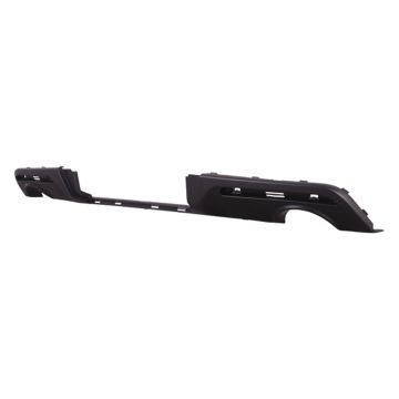 Bumper Valance / Grille Kit Rear w/Towing Pkg Round Exhaust Hole Panel Primed CAPA for Ford Explorer 2016-2017