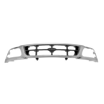 Grille Assembly w/Chrome Trim for Ford F-150 1997-1998