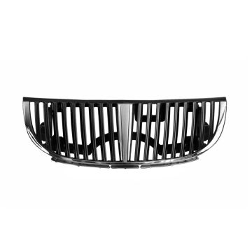Grille Assembly Chrome/Black CAPA for Lincoln Town Car Base Signature Executive Cartier Cartier L Executive L 1998-2002