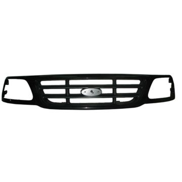 Grille Assembly Heritage XL/XLT w/o STX Cross Bar Design w/o Honeycomb Primed for Ford F-150 F-150 Heritage