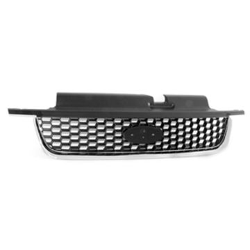 Grille Assembly Black & Chrome for Ford Escape XLT Limited 2001-2004