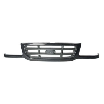 Grille Assembly w/Argent Bars Black for Ford Ranger 2001-2003