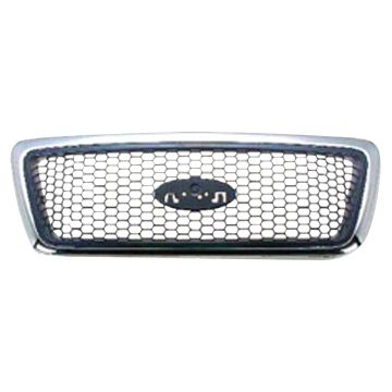Grille Assembly w/Appearance Pkg w/o Chrome Pkg for Ford F-150 XLT 2006-2008