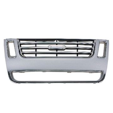 Grille Assembly CAPA for Ford Explorer Eddie Bauer 2006-2010