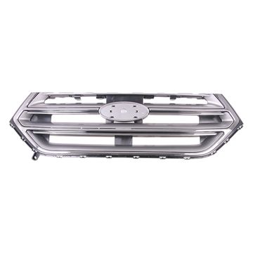 Grille Assembly w/o Front View Camera CAPA for Ford Edge Titanium SE SEL 2015-2018