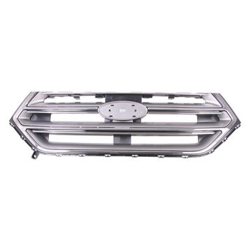 Grille Assembly w/o Front View Camera CAPA for Ford Edge Titanium SE SEL 2015-2018
