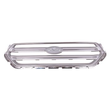 Grille Assembly w/o Sport Appearance Pkg CAPA for Ford Escape Titanium SE 2017-2019