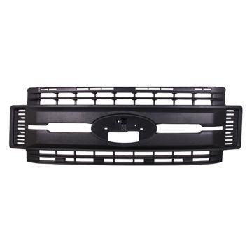 Grille Assembly Grey CAPA for Ford F-250 Super Duty F-350 Super Duty F-450 Super Duty