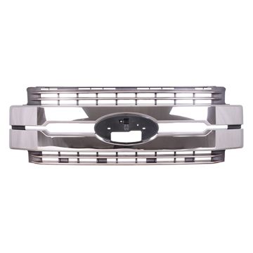 Grille Assembly Chrome Grille CAPA for Ford F-250 Super Duty F-350 Super Duty