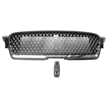 Grille Assembly Satin Aluminum for Lincoln MKZ 2017-2020