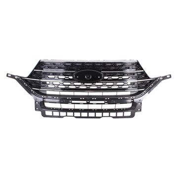 Grille Assembly w/o Sport Appearance Pkg w/Adaptive Cruise Control CAPA for Ford Explorer XLT 2020-2024