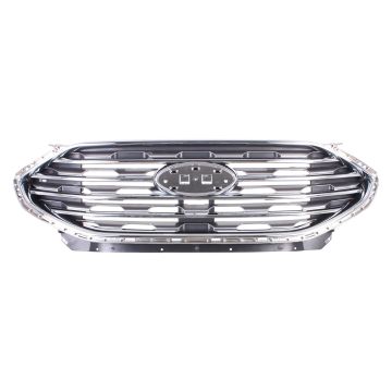 Grille Assembly w/o Sport Appearance Pkg w/o Front View Camera CAPA for Ford Edge Titanium SE SEL 2019-2024