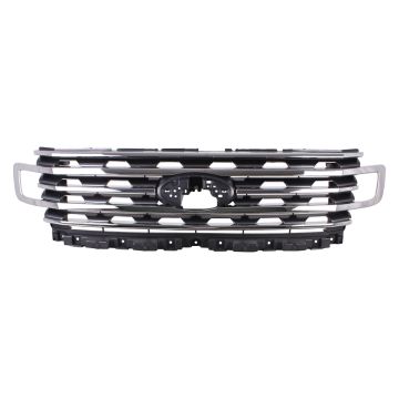 Grille Assembly w/o Front View Camera for Ford Expedition Max XLT XLT 2018-2020