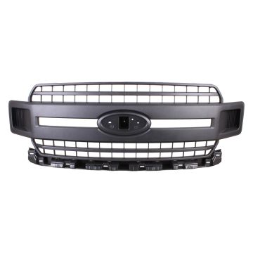 Grille Assembly Matte Black CAPA for Ford F-150 XL 2018-2020