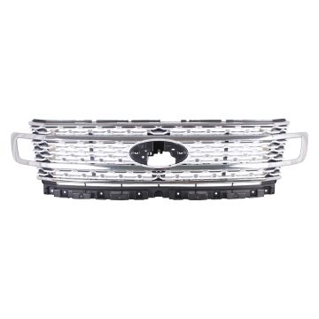 Grille Assembly CAPA for Ford Expedition Platinum Max Platinum 2018-2020