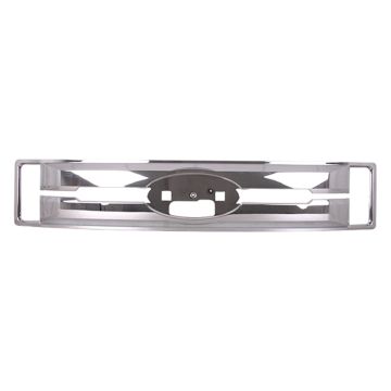 Grille Molding Chrome for Ford F-250 Super Duty F-350 Super Duty F-450 Super Duty