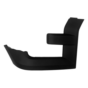 Grille Molding Right Three Bar Style Black CAPA for Ford F-150 2015-2017