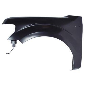 Fender Front Left w/o Wheel Opening Moulding CAPA for Ford F-150 2009-2014