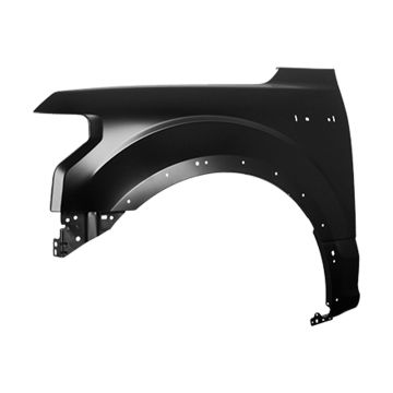 Fender Front Left w/Wheel Opening Moulding w/o Active Park Assist CAPA for Ford F-150 2015-2020