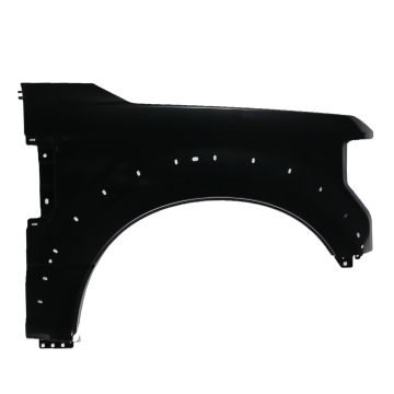 Fender Front Right w/o Wheel Opening Moulding Aluminum CAPA for Ford F-450 Super Duty Crew Cab Pickup Cab & Chassis - Crew Cab 2017-2019