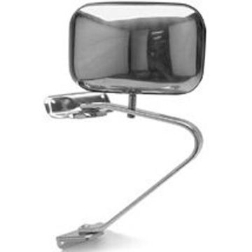 Door Mirror Assembly Left Swing Lock Stainless for Ford F-150 1980-1986