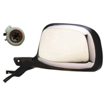 Door Mirror Assembly Left Paddle w/o Signal w/o Performance Package Black Power Remote for Ford Bronco F-150